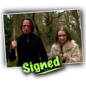Signed Photograph - Allin Kempthorne and Pamela Kempthorne as Ke - Click Image to Close